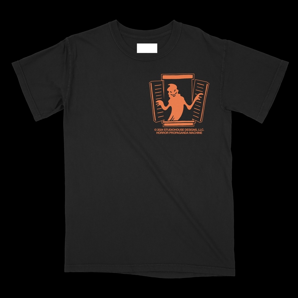 HAUNTED HOUSES TEE Black Unisex
